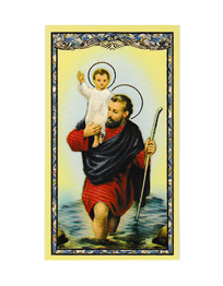 Saint Christopher Travel Protection Packet