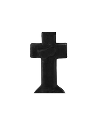 Cross Candle - Black