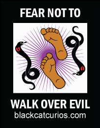 Fear Not To Walk Over Evil Conjure Powder