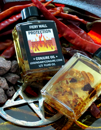 Fiery Wall Of Protection Conjure Oil