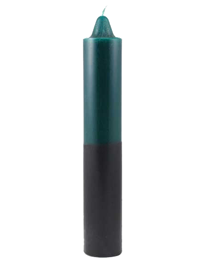 Green/Black Double-Action Jumbo Candle