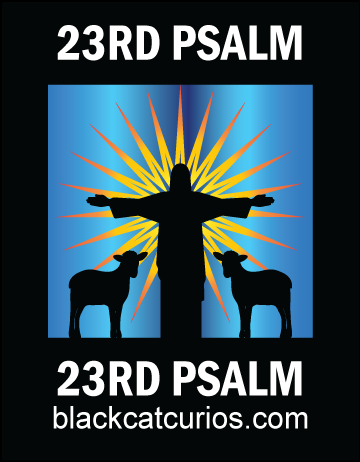 Twenty-Third/23 Psalm Vigil Candle - Click image to close