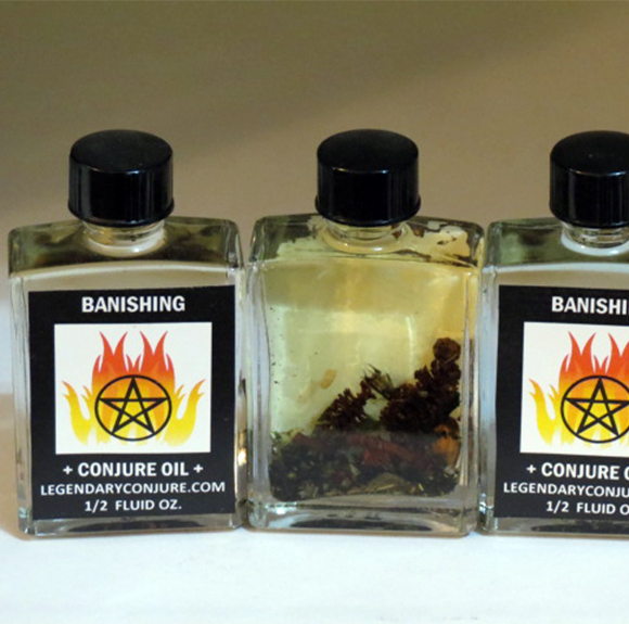 Banishing Conjure Oil - Click image to close