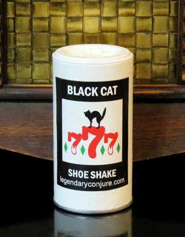 Black Cat Shoe Shake - Click image to close