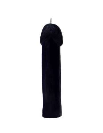 "Male Genitalia (Penis)" Candle - Black - Click image to close