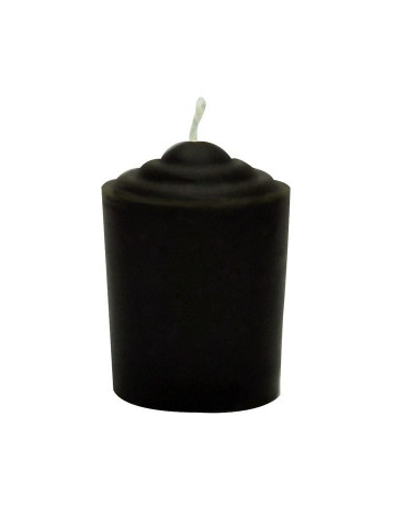Black Votive Candle - 12 Pack - Click image to close