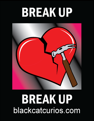 Break Up Vigil Candle - Click image to close