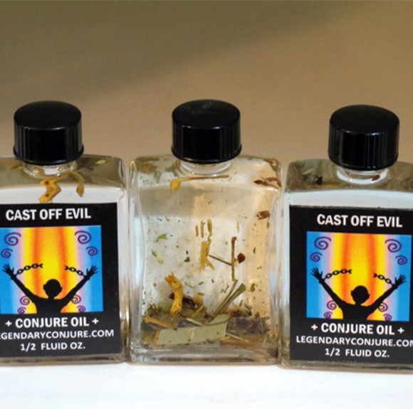 Cast Off Evil Conjure Oil - Click image to close