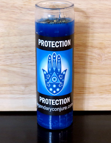 Evil Eye Protection Vigil Candle - Click image to close