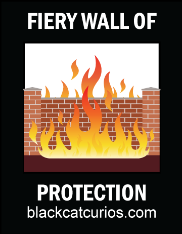 Fiery Wall Of Protection Conjure Powder - Click image to close