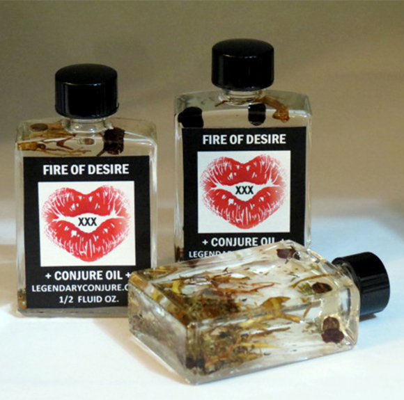 Fire of Desire Conjure Oil - Click image to close