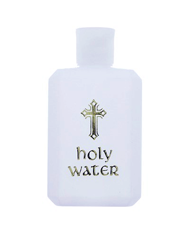Holy Water In Reusable Bottle - Click image to close