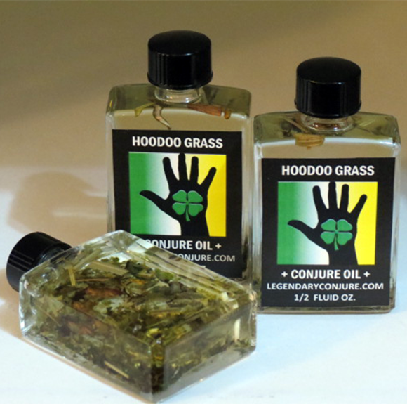 Hoodoo Grass Conjure Oil - Click image to close