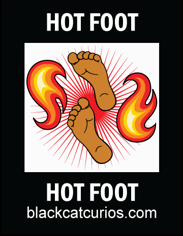 Hot Foot Vigil Candle - Click image to close