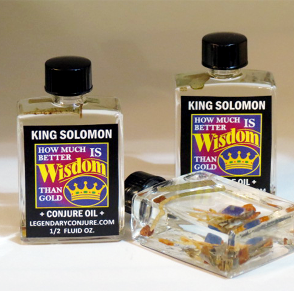 King Solomon Wisdom Conjure Oil - Click image to close