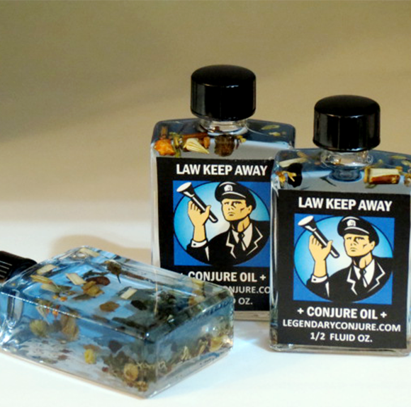 Law Keep Away Conjure Oil - Click image to close
