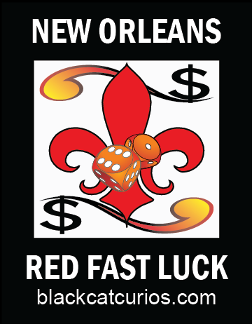 NOLA Red Fast Luck Vigil Candle - Click image to close