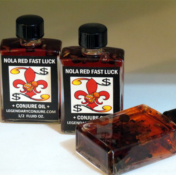 NOLA Red Fast Luck Conjure Oil - Click image to close