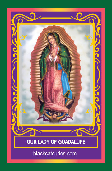 Our Lady of Guadalupe Blessing Oil - Click image to close