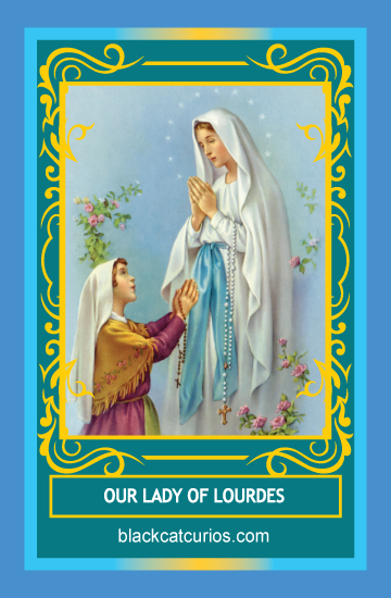 Our Lady of Lourdes Blessing Oil - Click image to close