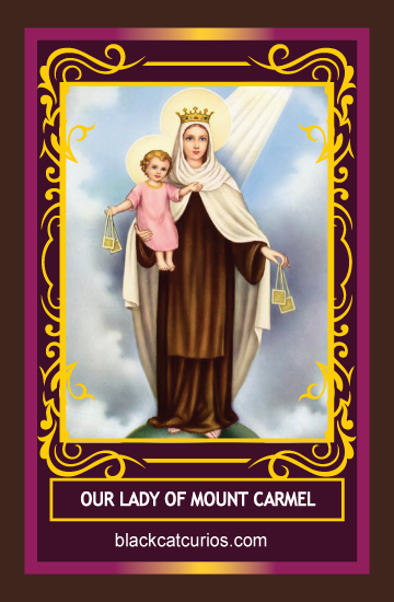 Our Lady of Mount Carmel Blessing Oil - Click image to close