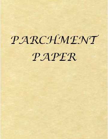Parchment Sheets (Two Per Package) - Click image to close