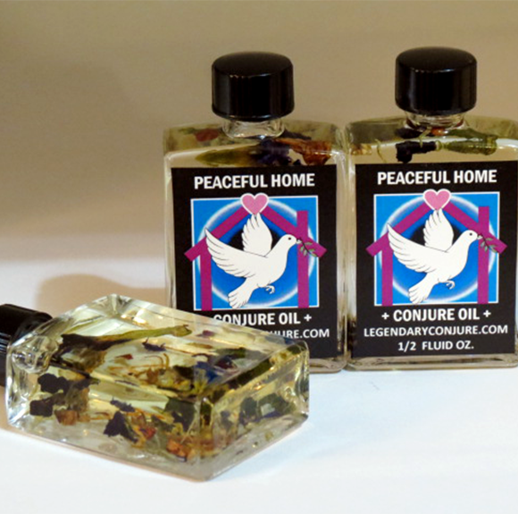 Peaceful Home Conjure Oil - Click image to close