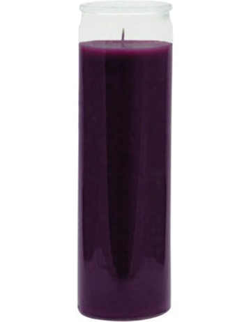 Unlabeled Purple Vigil Candle - Click image to close