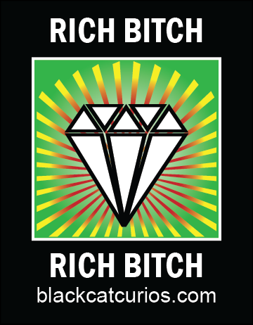 Rich Bitch Vigil Candle - Click image to close