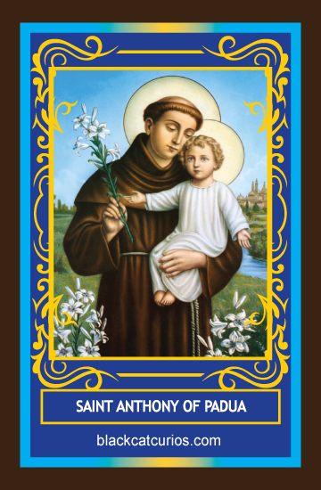 Saint Anthony of Padua Blessing Oil - Click image to close