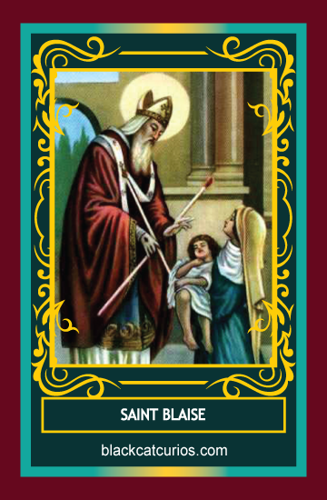 Saint Blaise Blessing Oil - Click image to close