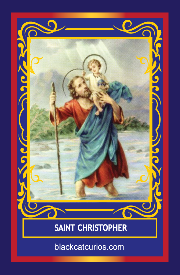 Saint Christopher Blessing Oil - Click image to close