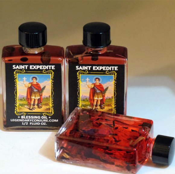 Saint Expedite Blessing Oil - Click image to close