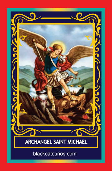 Archangel Saint Michael Blessing Oil - Click image to close