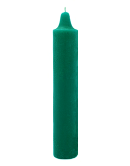Green Jumbo Stick Candle