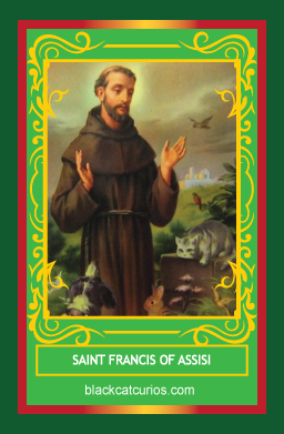 Saint Francis of Assisi Blessing Oil