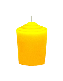 Yellow Votive Candle - 12 Pack