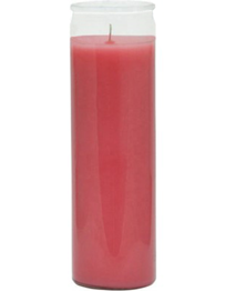 Unlabeled Pink Vigil Candle