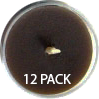 Brown Tea Light - 12 Pack