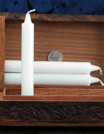 White Household Offertory Candle