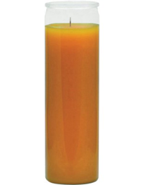 Unlabeled Yellow Vigil Candle